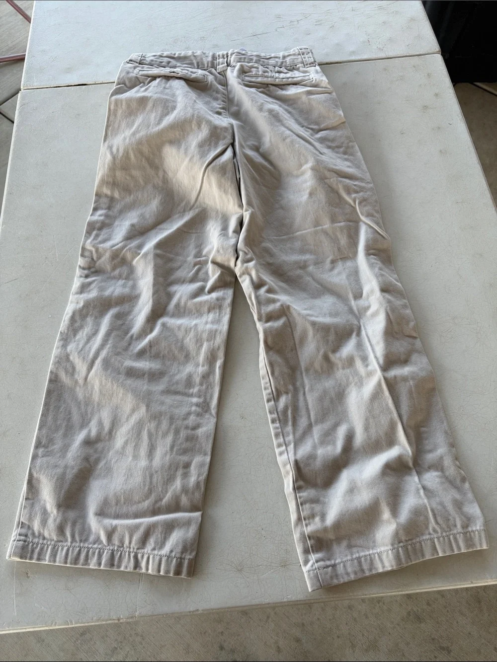 Gymboree Girls Light Tan Straight Chinos